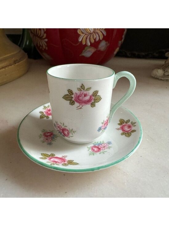 Shelley Other - ☕ Vintage Shelley Miniature Tea Cup & Saucer #13426 – Best Ware
